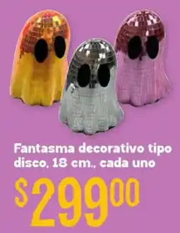 Soriana Híper Fantasma decorativo tipo disco oferta