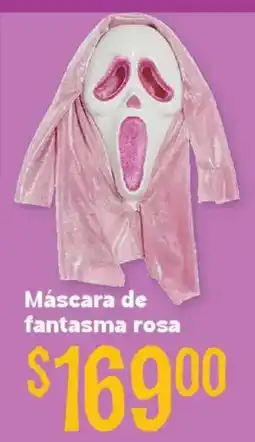 Soriana Híper Máscara de fantasma rosa oferta