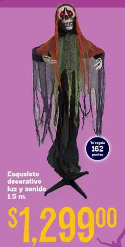 Soriana Híper Esqueleto decorativo oferta