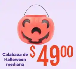 Soriana Mercado Calabaza de Halloween mediana oferta
