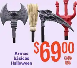Soriana Mercado Armas basicas Halloween oferta