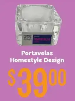 Soriana Híper Portavelas Homestyle Design oferta