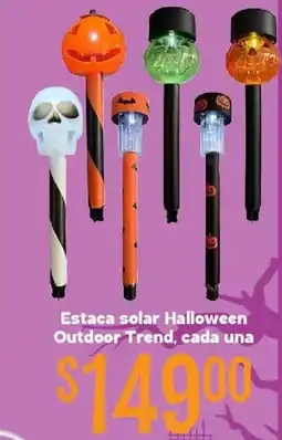 Soriana Híper Estaca solar halloween outdoor trend cada una oferta