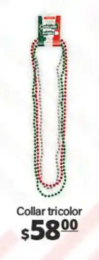 La Comer Collar tricolor oferta