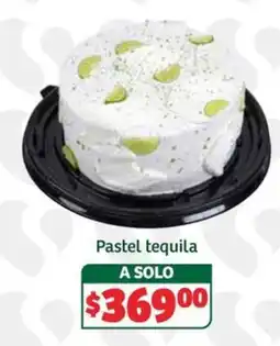 Soriana Súper Pastel tequila oferta