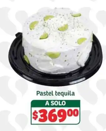 Soriana Súper Pastel tequila oferta