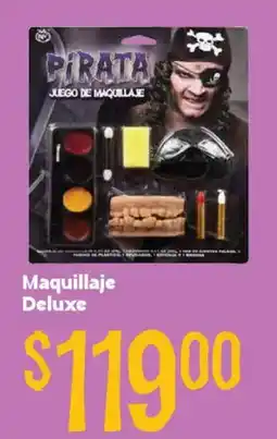 Soriana Híper Maquillaje Deluxe oferta