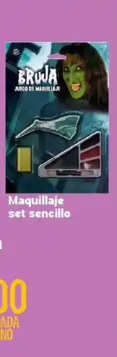 Soriana Híper Bruja Juego de Maquillaje oferta