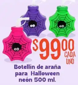 Soriana Mercado Botellín de araña para Halloween oferta