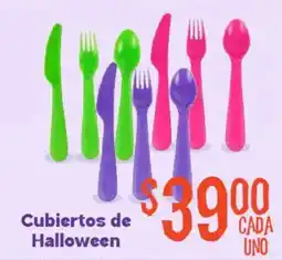 Soriana Mercado Cubiertos de Halloween oferta