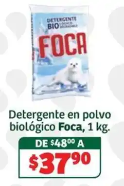 Soriana Súper Foca Detergente en polvo biológico oferta