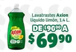 Soriana Súper Axion lavatrastes liquido limon oferta