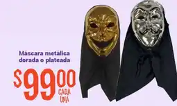Soriana Mercado Máscara metálica oferta