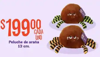 Peluche de araña
