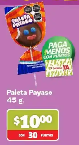 Soriana Híper Paleta Payaso oferta