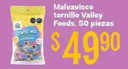 Soriana Híper Malvavisco tornillo Valley Foods oferta