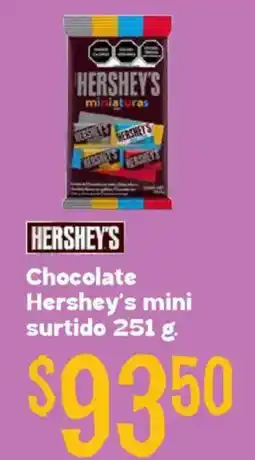 Soriana Híper Hershey's Chocolate Hershey's mini surtido oferta