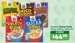 Soriana Súper Valley Foods Cereales oferta