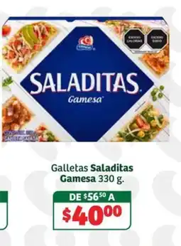Soriana Súper Saladitas Gamesa oferta