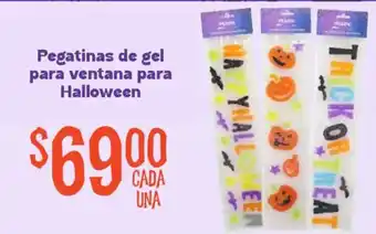 Soriana Mercado Pegatinas de gel para ventana para Halloween oferta