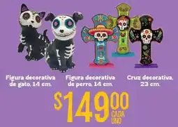 Soriana Híper Figura decorativa de gato, Figura decorativa de perro, Cruz decorativa oferta