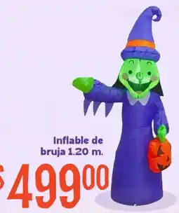 Soriana Mercado Inflable de bruja oferta