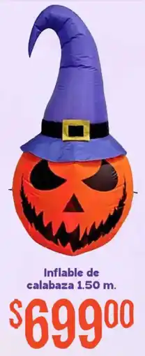 Soriana Mercado Inflable de calabaza oferta