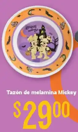 Soriana Híper Tazón de melamina Mickey oferta