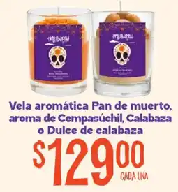 Soriana Mercado Vela aromática Pan de muerto oferta