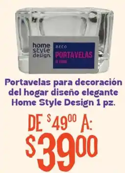 Soriana Mercado home style design portavelas oferta