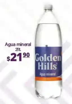 La Comer Golden Hills Agua mineral oferta