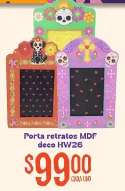 Soriana Mercado Porta retratos MDF deco HW26 oferta