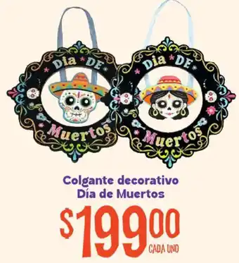 Soriana Mercado Colgante decorativo Día de Muertos oferta