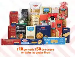 La Comer todas las pastas finas oferta