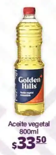 La Comer Golden Hills' Aceite vegetal oferta