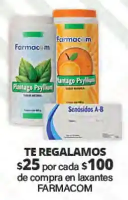 La Comer Farmacom Laxantes oferta