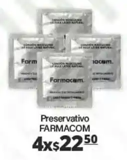 La Comer Preservativo Farmacom oferta