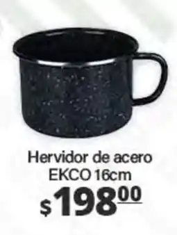 La Comer ekco hervidor de acero oferta