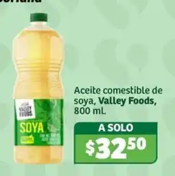 Soriana Súper Valley Foods Aceite comestible de soya oferta