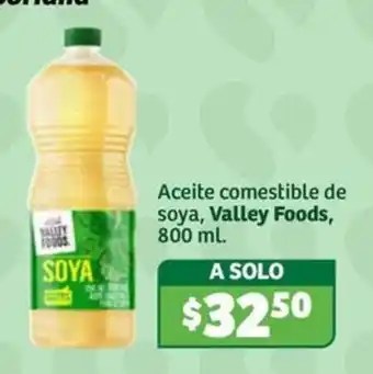 Soriana Súper Valley Foods Aceite comestible de soya oferta