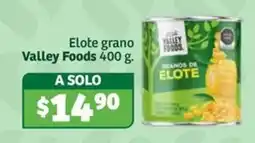 Soriana Súper Valley Foods Elote grano oferta