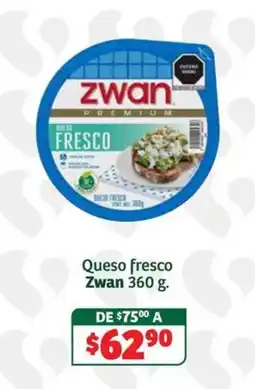 Soriana Súper Zwan queso fresco oferta