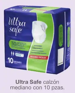 Farmacia Soriana Ultra Safe calzón mediano oferta