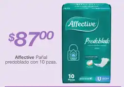 Farmacia Soriana Affective Pañal predoblado oferta