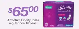 Farmacia Soriana Affective Liberty toalla regular oferta