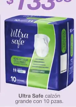 Farmacia Soriana Ultra Safe calzón grande oferta