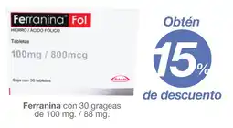 Farmacia Soriana Ferranina Fol oferta