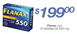 Farmacia Soriana Flanax oferta