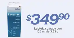 Farmacia Soriana Cetus Lactulax Jarabe oferta