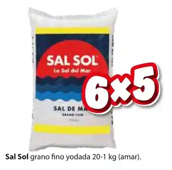 Sal Sol grano fino yodada